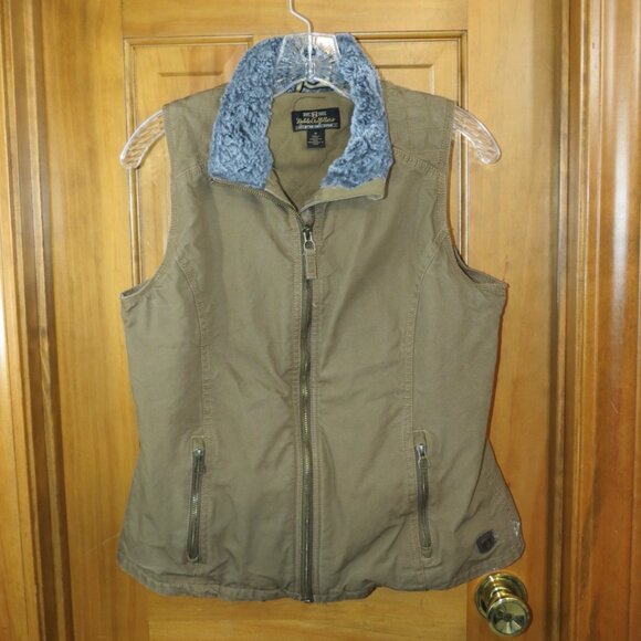 Noble Outfitters Canvas Vest Full-Zip Equestrian Western Workwear Size Medium - Picture 1 of 13